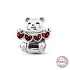 New Copper China Dragon Fortune Cat Charm Beads Fit The Original Bracelet For Women Diy Jewelry Gift