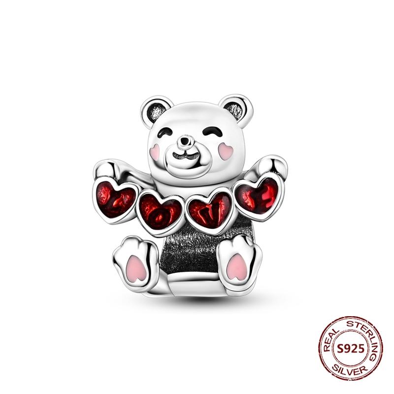 New Copper China Dragon Fortune Cat Charm Beads Fit The Original Bracelet For Women Diy Jewelry Gift