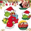 Christmas Magnetic Sticker Decoration Magnetic Reflective Decoration Car Sticker Mailbox Refrigerator Sticker