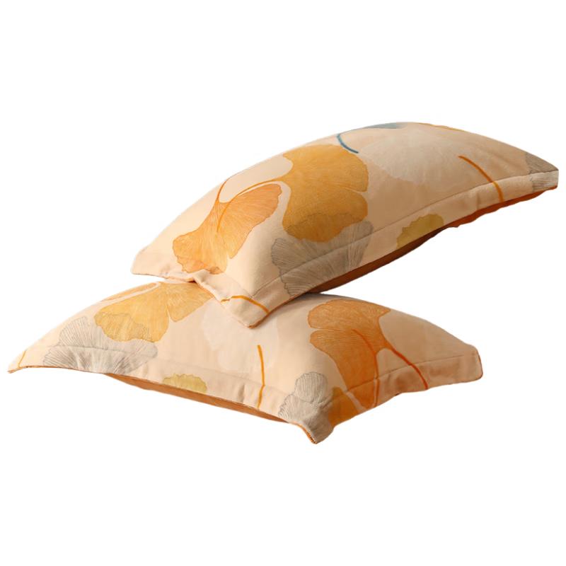 Mercury Home Textiles Milk Velvet Winter Double-Sided Warm Pillowcase Pair 48x74cm (Pair)