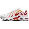 Air Max Plus GS White Lava Kids Sneakers University-Red Laser-Orange FN3857-100
