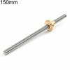 150-500mm 3D Printer T8 Stepper Trapezoidal Acme Thread Lead Screw Rod with Nut