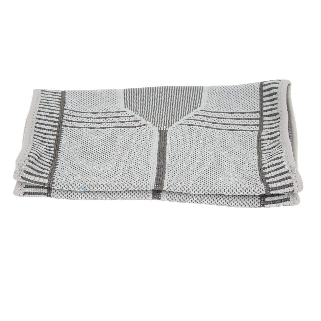 1 Pair Graphene Elbow Pads Elbow Joints Warmer Sleeves for Outdoor Sports Lattice Heating M