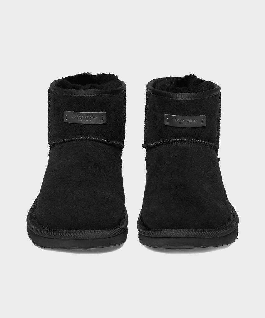 Lostgarden Wide Fur Boots Black