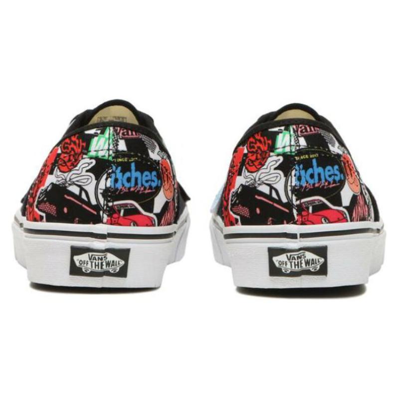 Vans X Peaches Authentic 'Black Multicolor' Vans VN000EE3BML
