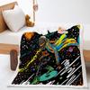 Space Space Print Thickened Lamb Wool Nap Blanket Blanket