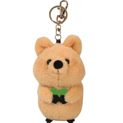 Přívěšek na klíče pro panenky Mochi Town Kiki Quokka, Hnědá, Oblíbené hračky pro korejské děti