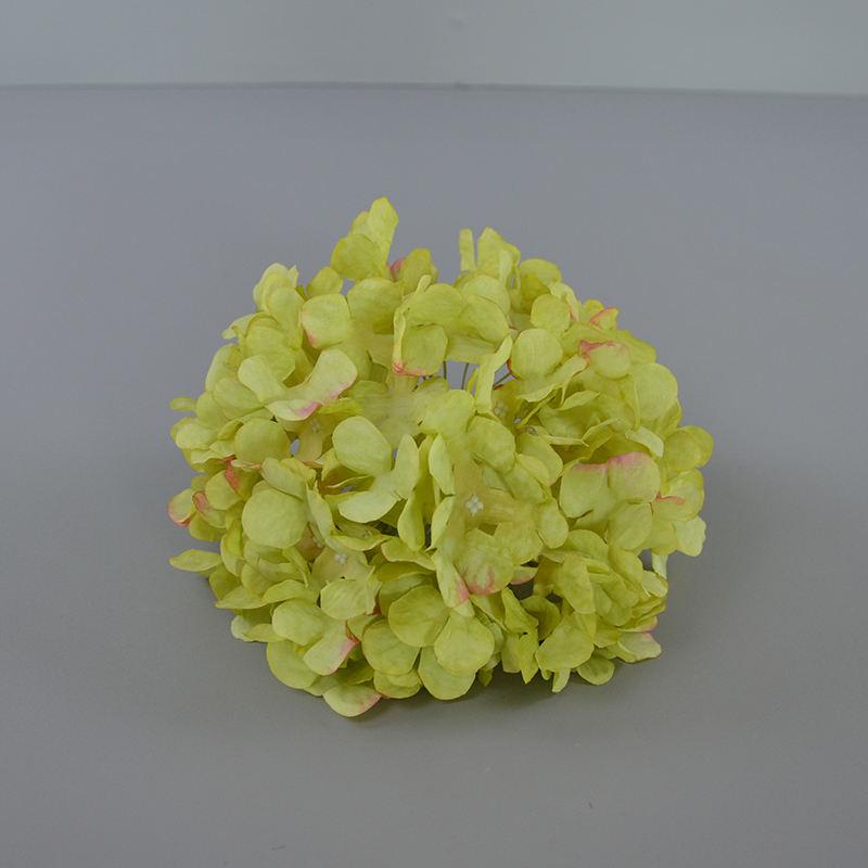 Artificial Flowers Wholesales Silk Large Size Party Decoration European Hydrangea Flowers Heads Artificial Flowers