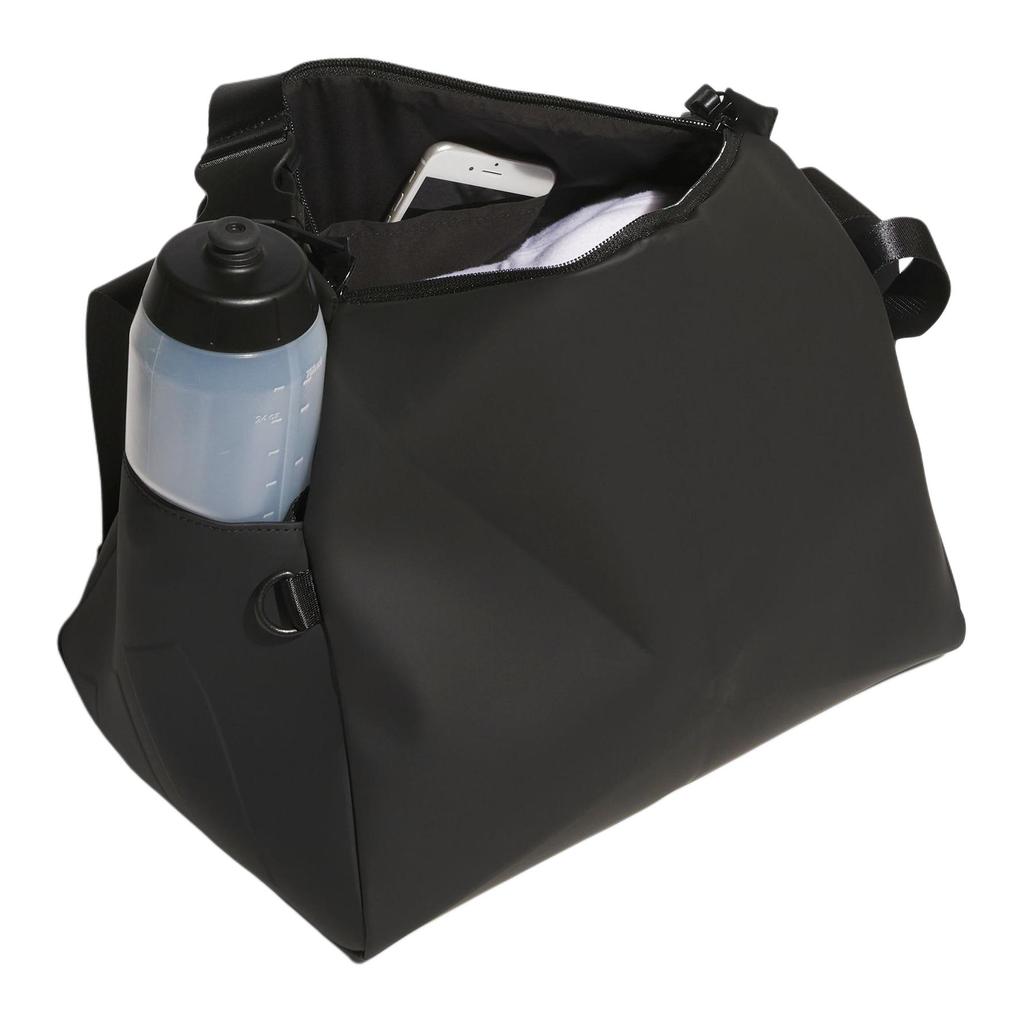 Adidas Polyurethane Shoulder Bag Crossbody Bag Handbag Unisex Black Adidas JX5477