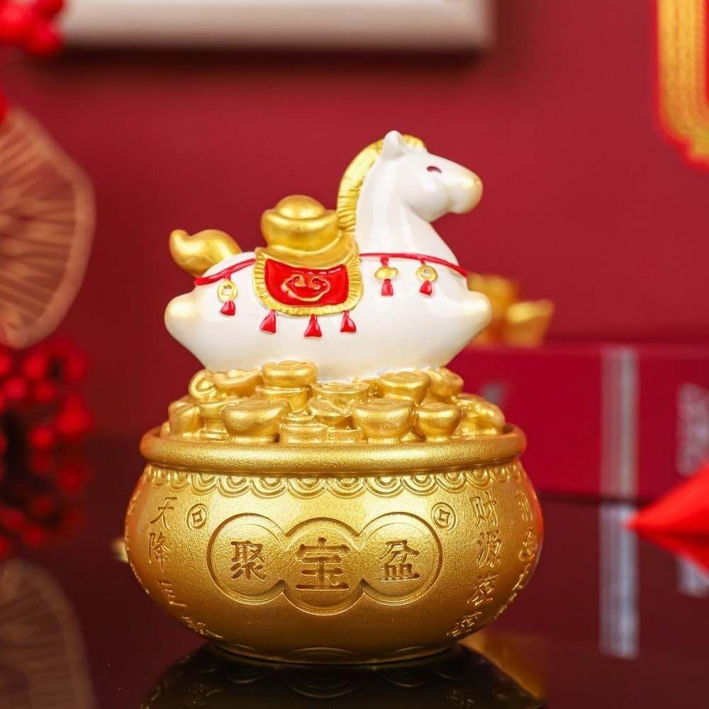 Chinese Style Zodiac Horse Figurines Table Decoration Horse Figures Ornament  Table Desk