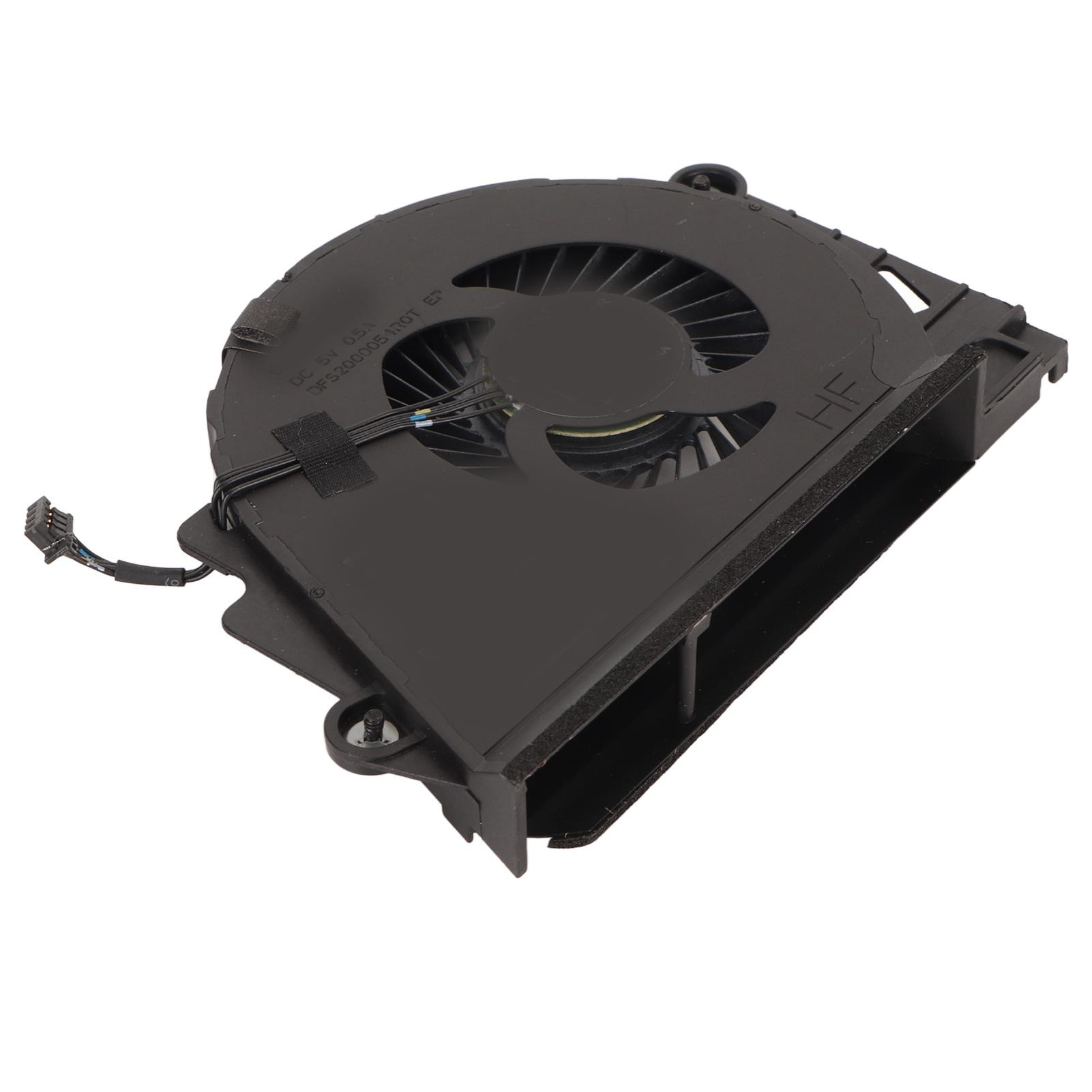 

Вентилятор охлаждения ноутбука 4-контактный питание Алюминиевый сплав Легкий вентилятор охлаждения для HP Zbook 15 G3 848252