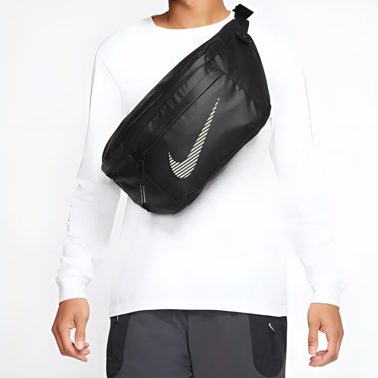 New Nike Polyester Shoulder Bag, Crossbody Bag, Fanny Pack Unisex Black DB4697-010