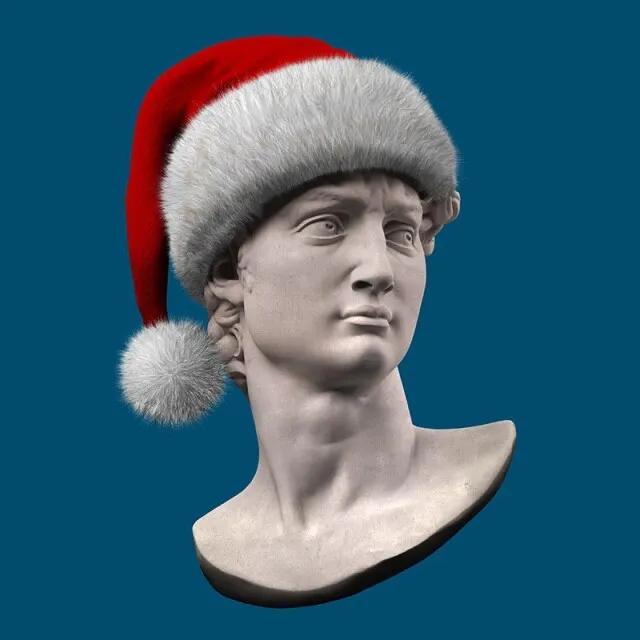 Modern Apollo Marble Sculpture Canvas Painting David Popolo Posters and Prints Wall Prints Canvas Pictures Home Room Decoration