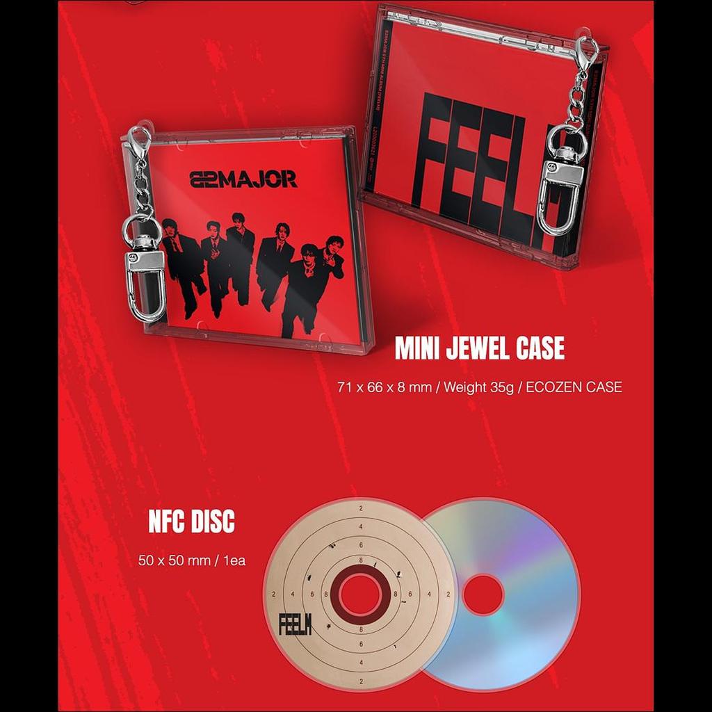 [Pre-order] 82MAJOR [FEELM] KEYRING Ver. / 5TH MINI ALBUM + Free Gift