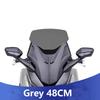 For HONDA FORZA 350 2023-2025 Heightened Motorcycle Windshield Windscreen Wind Deflectors Wind Screen Modification Accessories