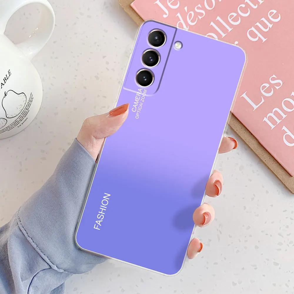 For Samsung Galaxy S21FE Case S21 Ultra 5G Cover Clear Soft Silicone Phone S21 FE Cases Fundas For Samsung S21 Plus Case Coque