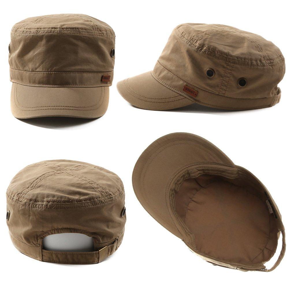 SIGGI Cap with UV Cotton Large Fishing Sizes and Camel Men's Spring/Summer Army/Military Protection, Snapback, Sizes, Cap, 60, 61, 62, 63cm,