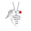Pet Urn Necklace With Charm Pet Ashes Jewelry