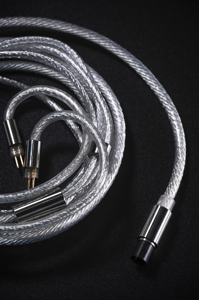 TANCHJIM CABLE X Earphone Cable Upgrade Cable Improved Sound Quality and Sound Field Expansion Hybrid HIFI Compatible DSP Chip Compatible with Most