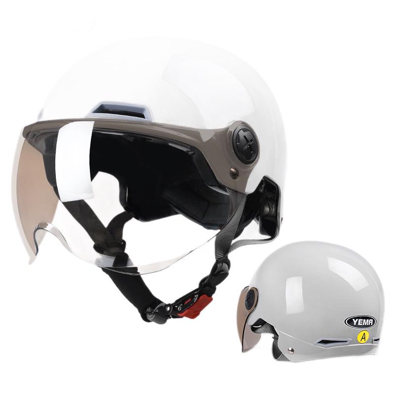 Wild Horse 3C Certified Lightweight Half Helmet: All-Season Electric Motorcycle for Men & Women with Summer Sun Protection