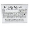 Table Periodic Acrylic Display With Real Elements Samples Decoration Chemical