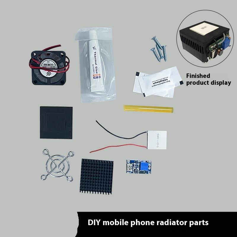 1 Set 40*40Mm Semiconductor Refrigeration Chip Sr-01 5V Diy Thermoelectric Cooler Peltier Elemente Module