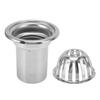 Roof Floor Drain Stainless Steel Non Blocking Balcony Outdoor Rain Bucket Drainage Parts Round 4in