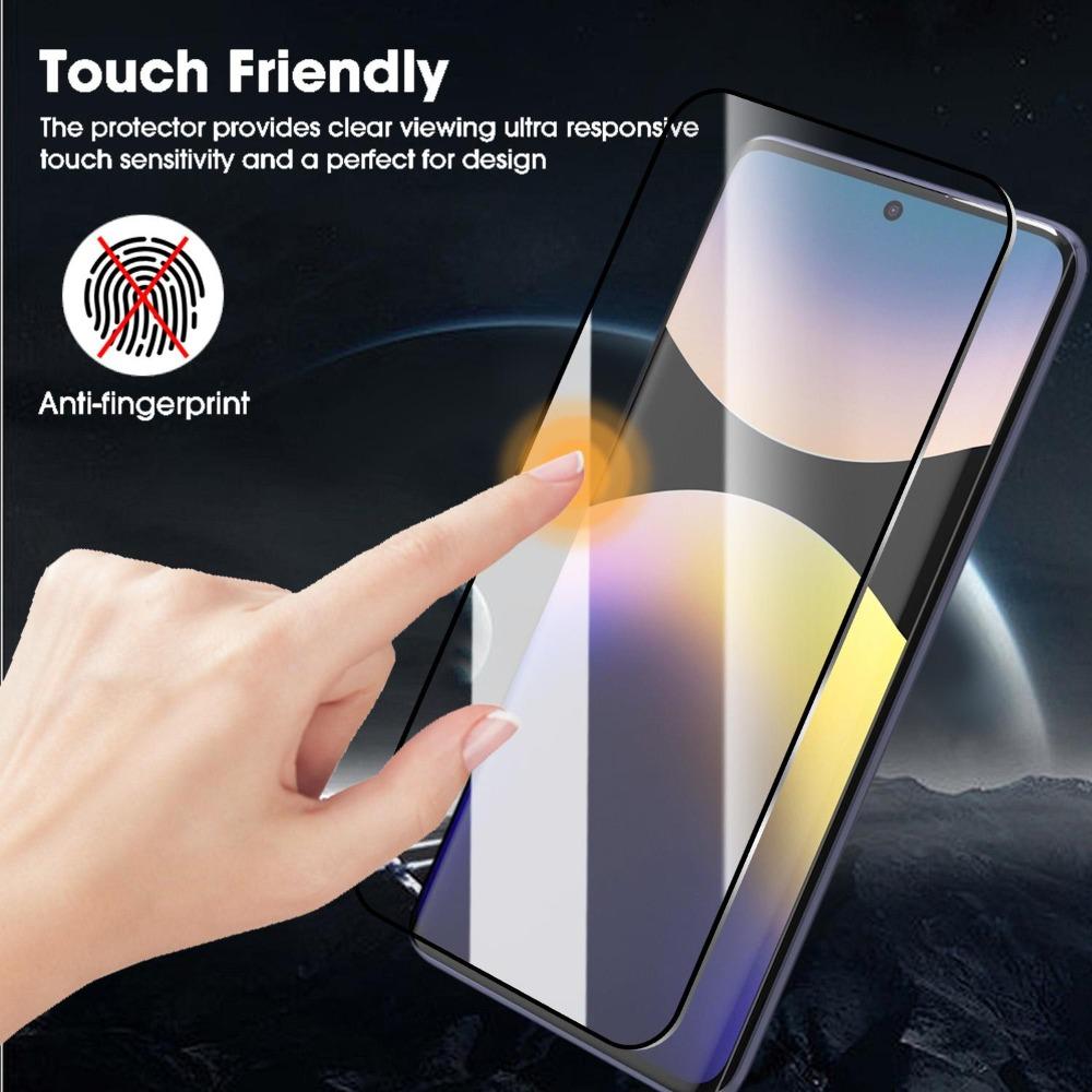 3-1Pcs Tempered Glass for Redmi Note 13 Pro 14 4G 5G Dust Free Easy Installation Screen Protectors Anti-Scratch Protective Film