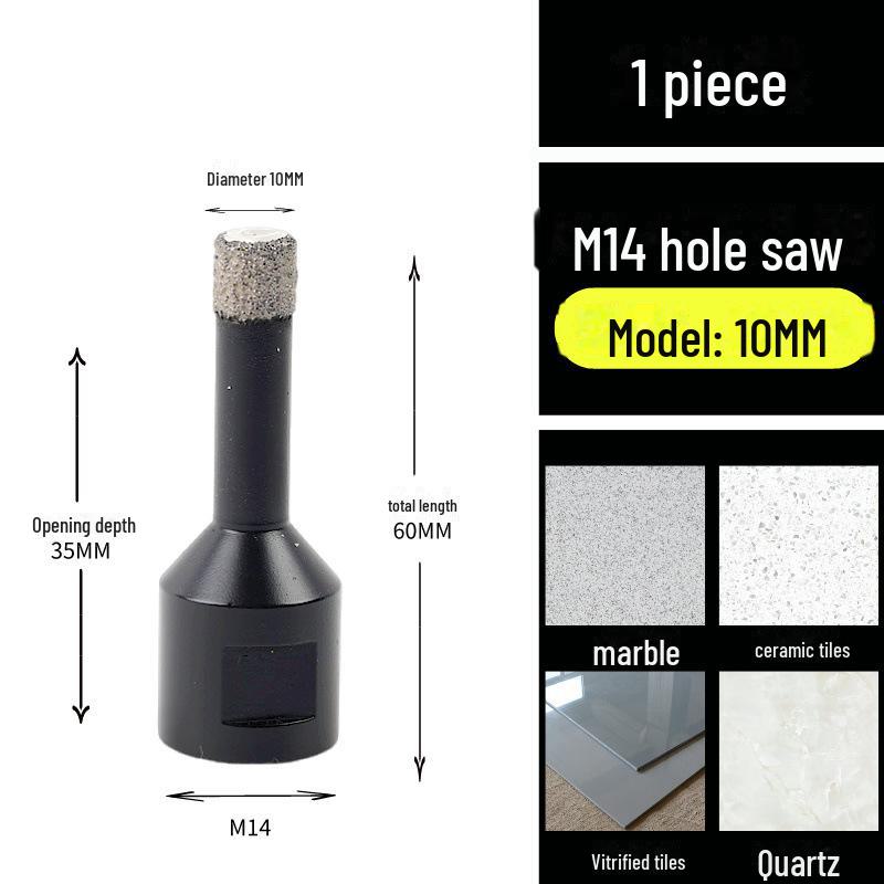 Diamond Marble Angle Grinder Drill Hole Expander for M14 Quartz Granite Tile Stone
