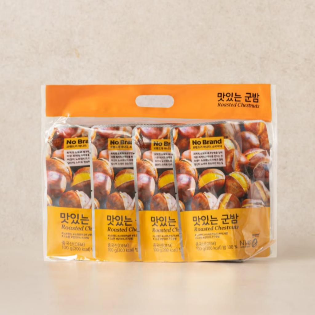 [No Brand] Roasted Chestnuts 100gx4Pcs