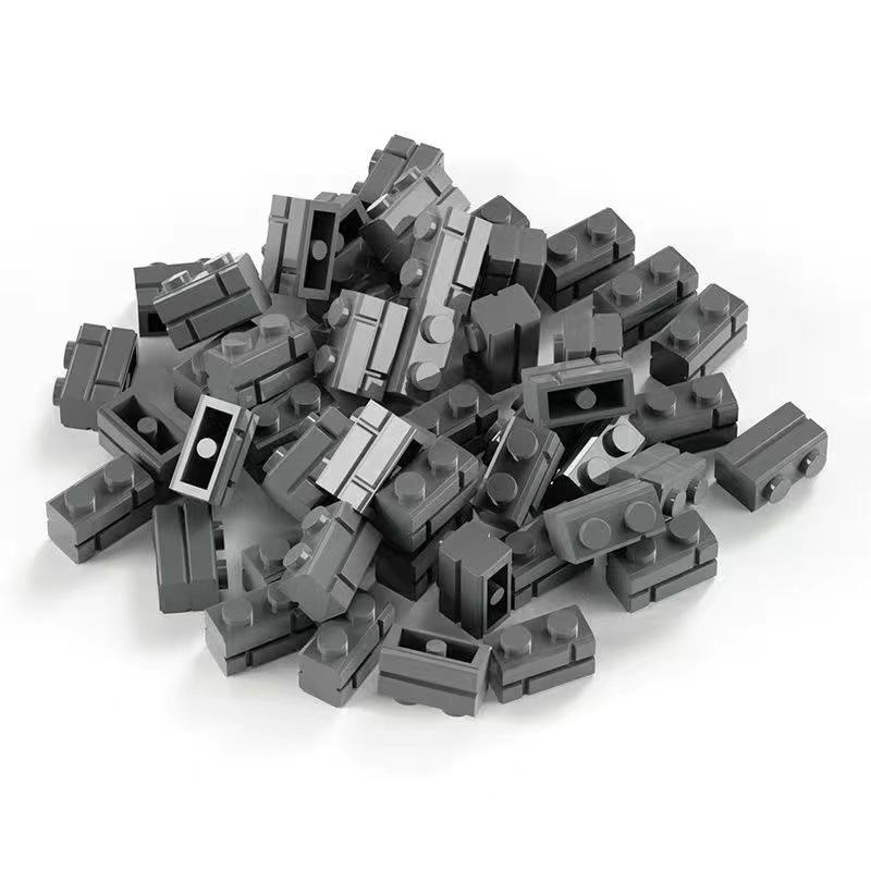 98283 Building Block 1X2 Wall Brick Compatible Small Particle City Wall High Brick Moc Assembly Parts Assembly Parts