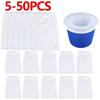 5-50pcs Pool Skimmer Socks Household Perfect Savers Nylon Mesh Design for Filters Baskets Skimmers Swimming Pool Accessories