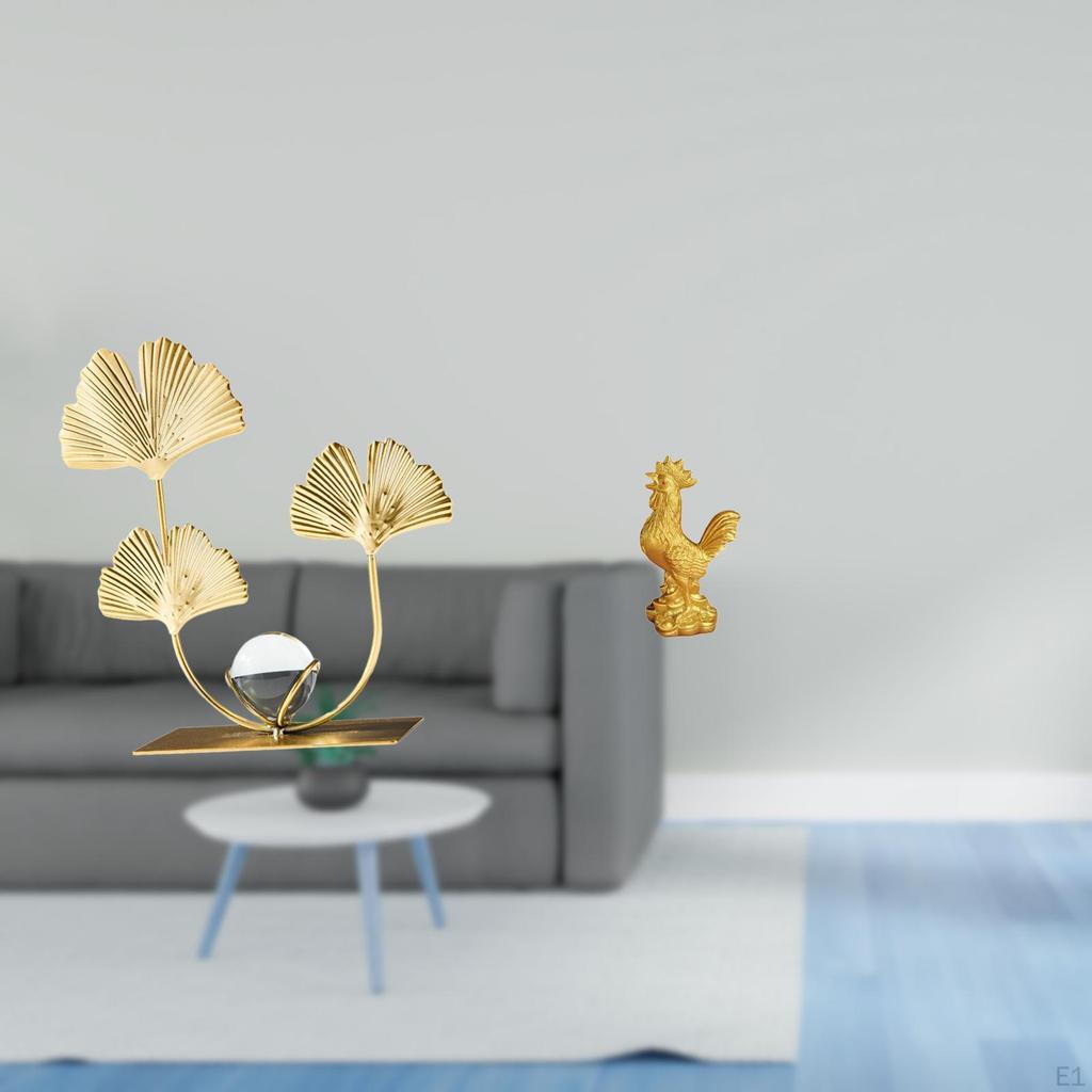 y Sculpture Bookshelf Ornament Modern Home Decor Collectible Chicken Figurine Feng Shui Birthday