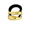 Luxury Alloy Hairband with Ponytail and Bun Support