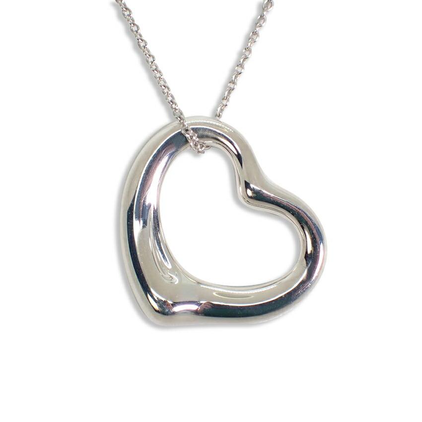

[Б/у] TIFFANY/Tiffany 925 Open Heart Подвеска/ожерелье [g309-63]