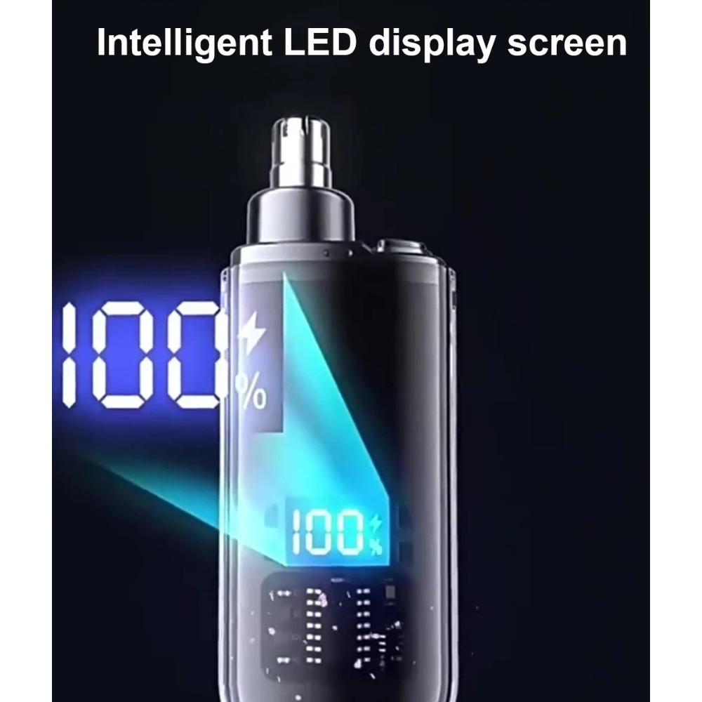 Nose Hair Trimmer Clipper for Men USB Rechargeable Professional Painless Portable Electric Eyebrow Ear Nose Hair Clipper Machine