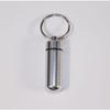 1PCS Colorful Baby Aluminum Pill Box Medicine Case Container Bottle Holder Keychain Outdoor Pill Case Pillbox Portable