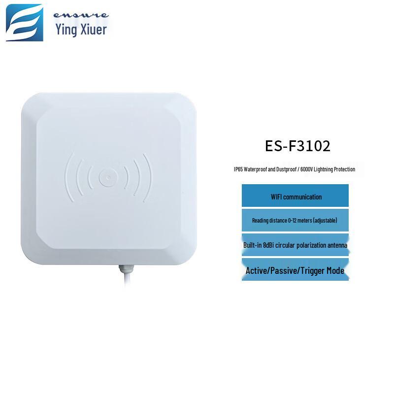 

Enxio RFID Long-Range Reader ES-F3102 CN plug (adapter included)