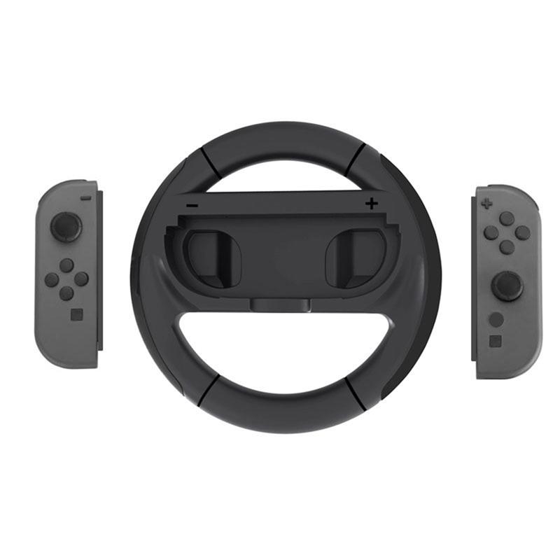 Racing Game Controller Steering Wheel For Nintendo Switch 2 Professional For Joy-Con Handles Blue