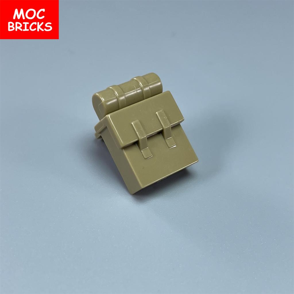 10pcs/lot MOC Bricks Utensil Bag Backpack fit with 2524 30158 Educational Building Blocks Action figure DIY Toys kids gifts