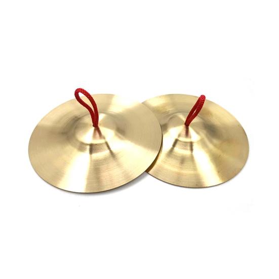 Finger Cymbals for Kids Handheld Copper Crash Cymbal Mini Belly Dance Hand Cymbal Musical Instrument for Activity Events Chorus Presentations
