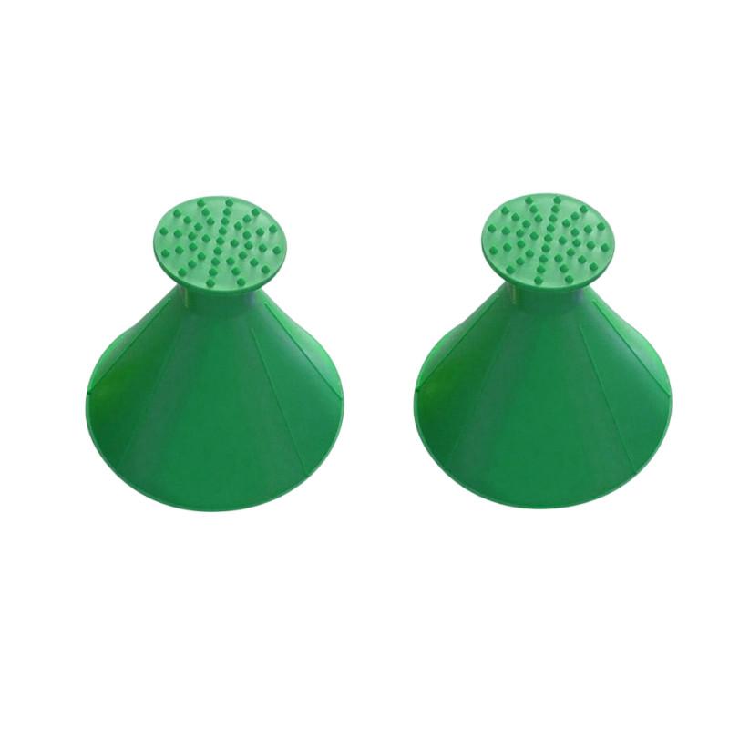 2025 New 1/2pcs Windshield snow remover Cone de-icing tool Snow remover Car snow scraper Ice scraper