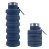 New Portable Silicone Water Bottle Retractable Folding Coffee Bottle Cups E Outdoor Travel Tools Collapsible Sport Bottles