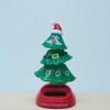 New Arrival Christmas Car Ornament Solar Ornament Bobblehead Doll Christmas Modeling Ornament Gift Creative Interior Car Supplie