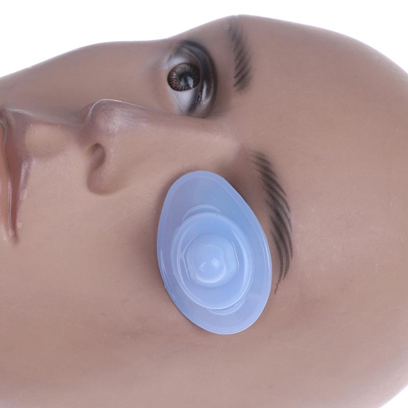 2tk Pehmest silikoonist korduvkasutatav silmapesutops Eyewash konteiner silmahoolduse pesutops