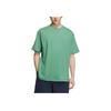 adidas SS24 Sports Lifestyle Series Loose Fit Casual Short Sleeve T-Shirt Unisex Tops Green JD0344