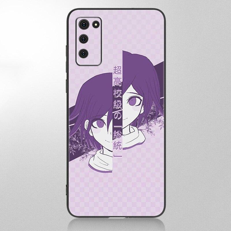 

Чехол для телефона DANGANRONPA для Samsung Galaxy A12 A02S A22 A32 A52 A72 A71 A51 A41 A31 A21 A11 A50 A70 A10S A20S, черный мягкий чехол Samsung A72