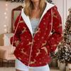 Fall Hoodies for Women Women's Sweatshirt Christmas Graphic Hoodies Casual Long Sleeve Loose Pullover Tops With Ladies Fall Tops