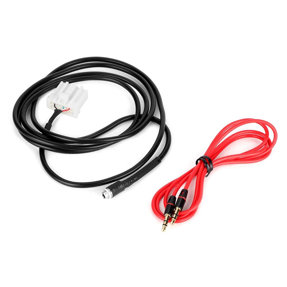 Car Radio AUX Adapter Cable 3.5mm Female Fits for Mazda 3 6 2006  2013