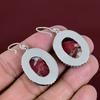 Kingman Red Mohave Copper Turquoise Earring 925 Sterling Silver Earring Handmade Jewelry Vintage Gemstone Earrings Silver Jewelry for Gifts